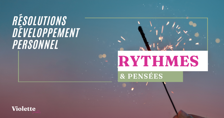 Ralentir, se retrouver, changer le rythme